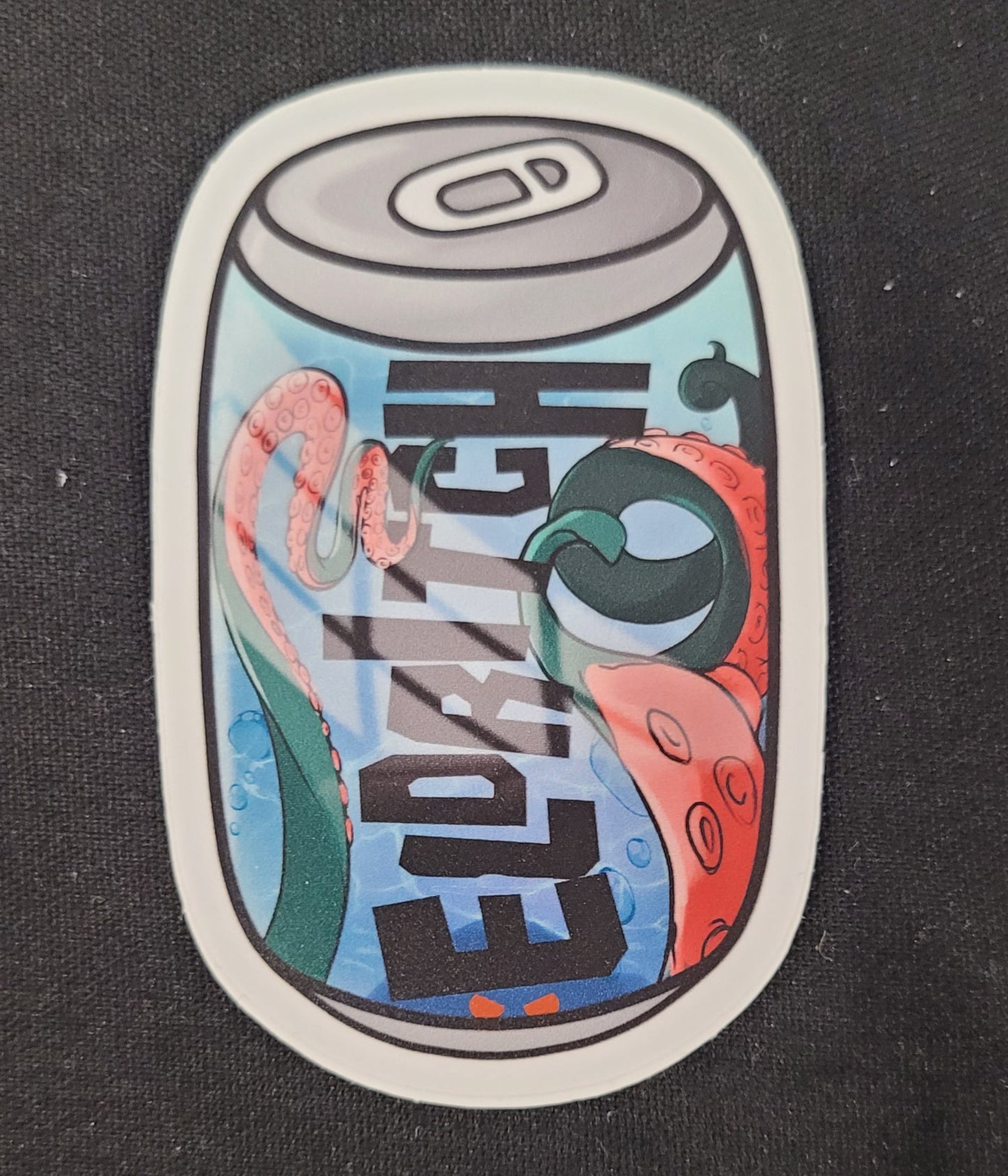 Eldritch can soda Matte Vinyl Sticker