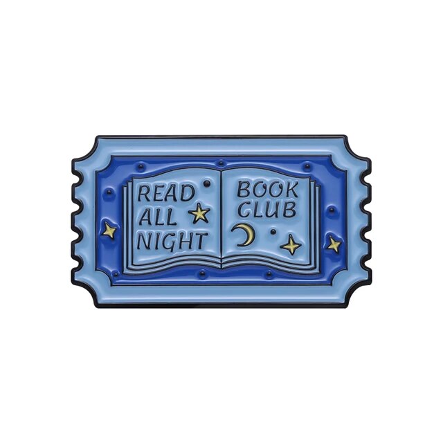 Book Club Enamel Pins