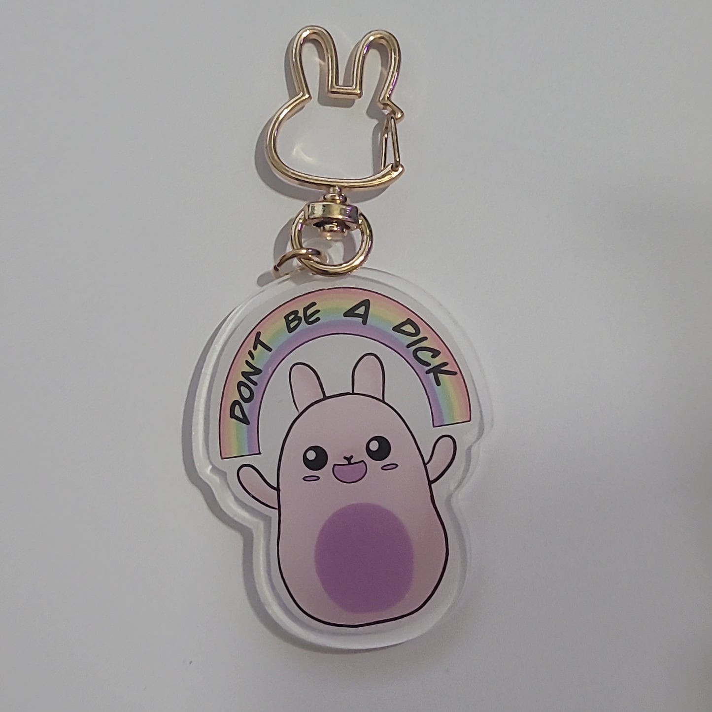 Don't Be A Dick Keychain
