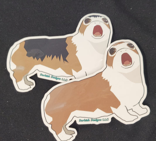 Porgi Vinyl Stickers