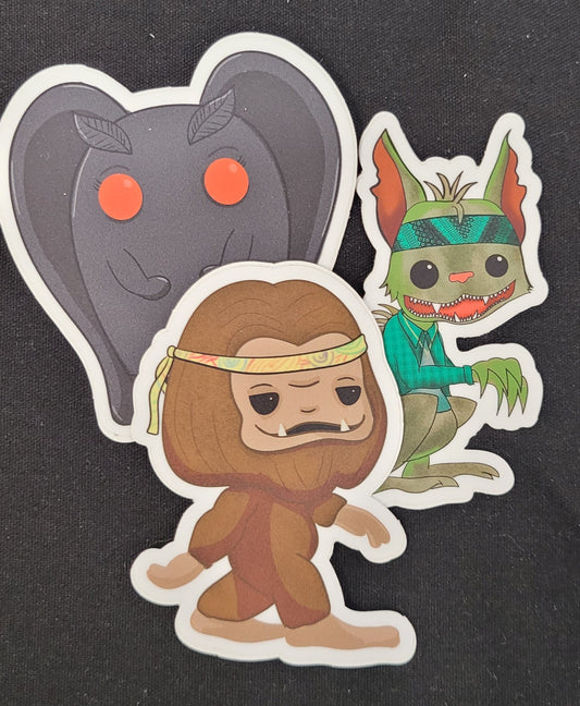 Cryptid Collective Vinyl Stickers