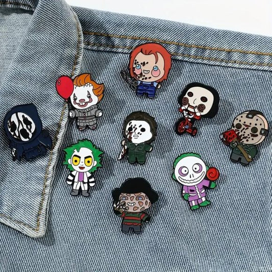 Cute/Chibi Slasher Enamel Pin
