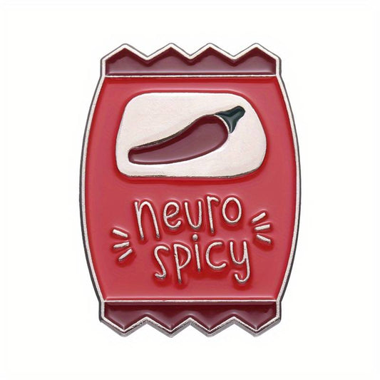 Nuerospicy Packet Enamel Pin