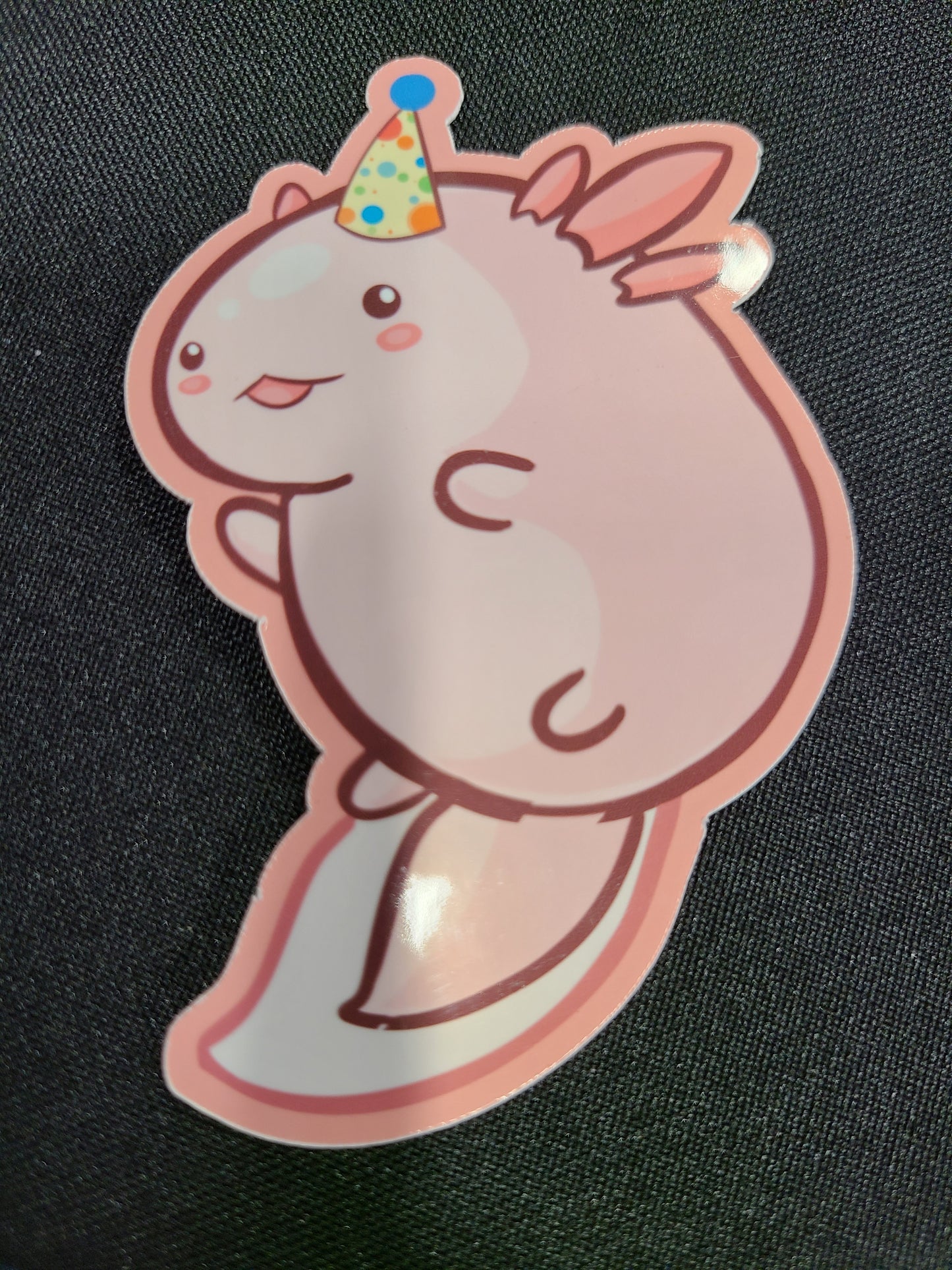 Axolotl Glossy Stickers
