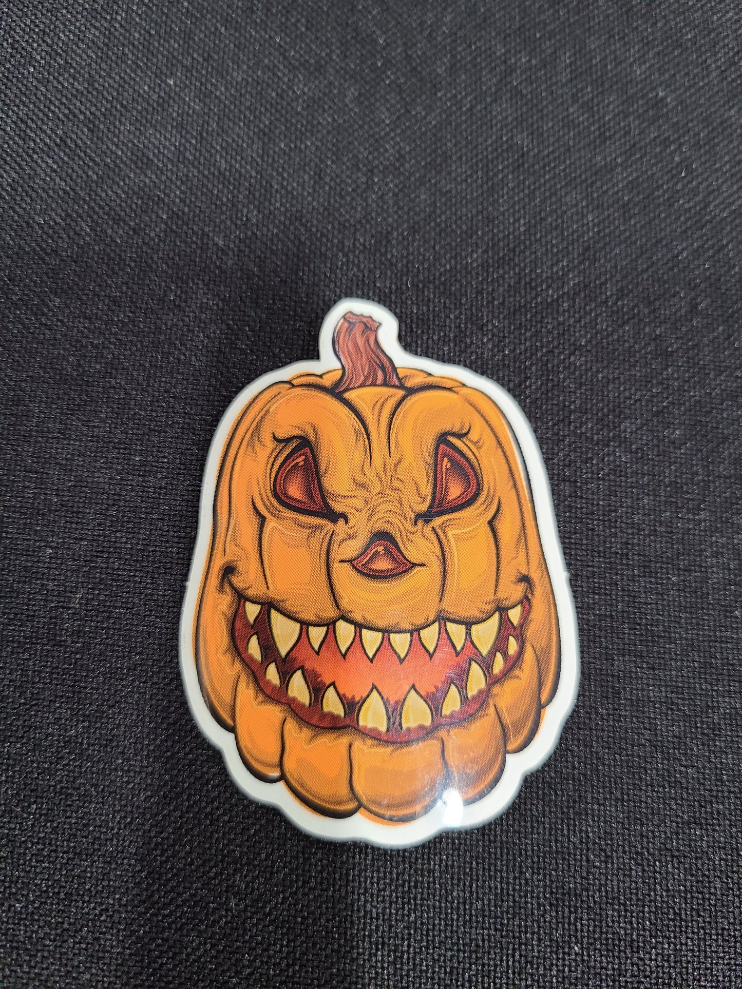 Round Pumpkin Face