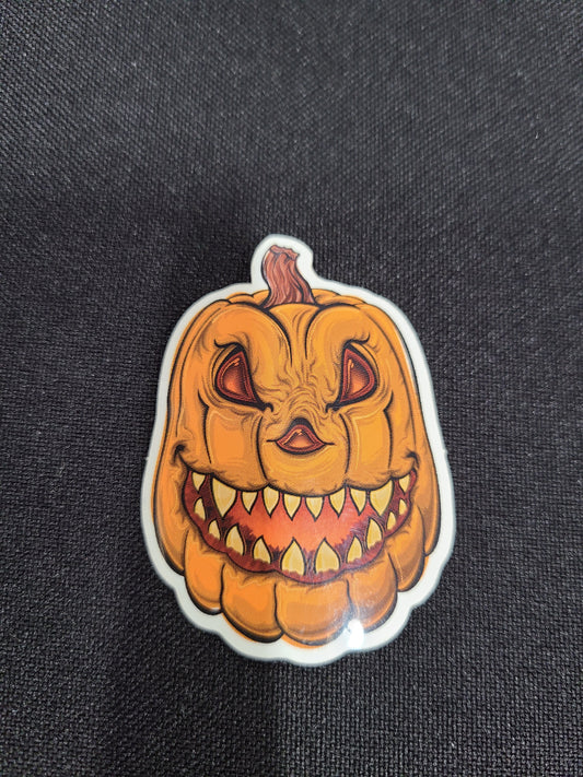 Round Pumpkin Face