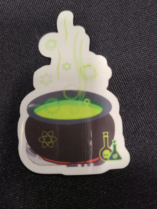 Bubbling Cauldron, Transparent