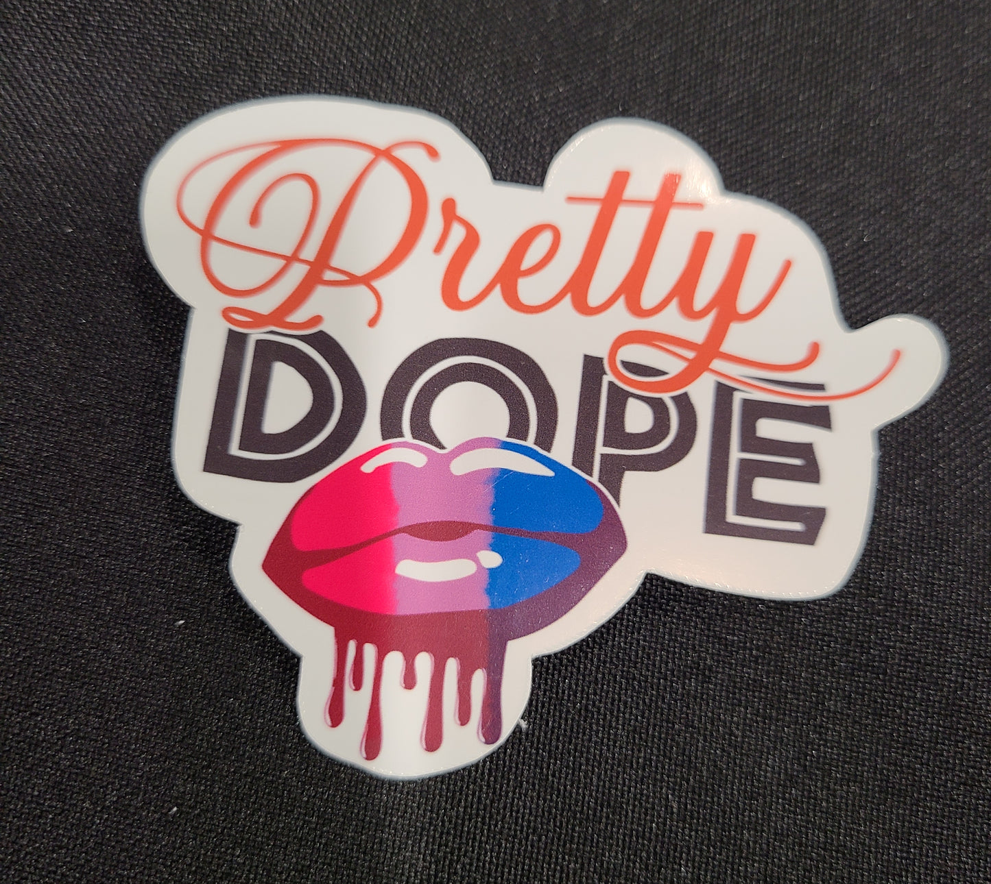 Pretty Dope Pride Flags Stickers