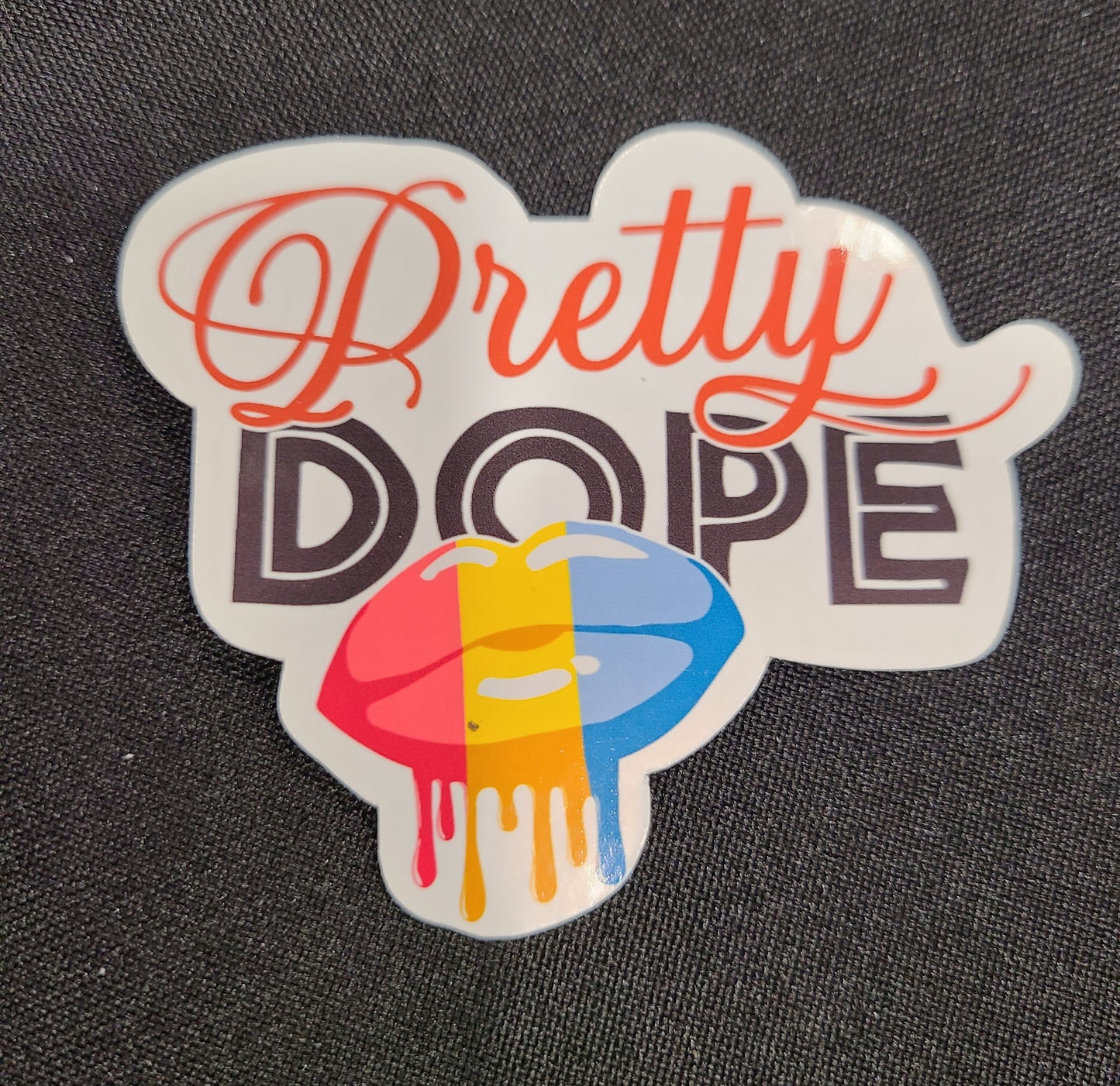 Pretty Dope Pride Flags Stickers