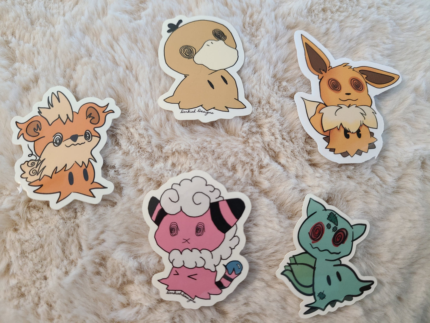 Shiny Mimikyu Sticker - Teddymuffs Designs