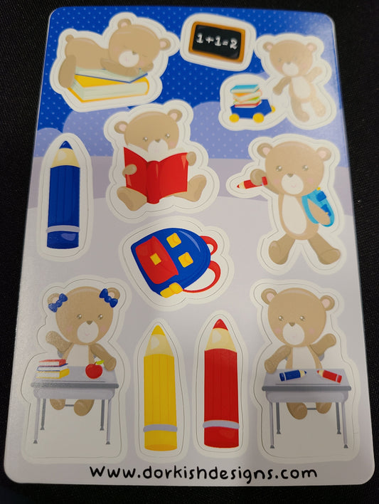 Sticker Sheet: Bears